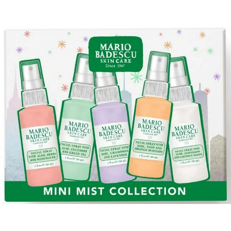 ($27 Value) Mario Badescu Mini Mist Collection 5-Piece Holiday Gift Set | Walmart (US)
