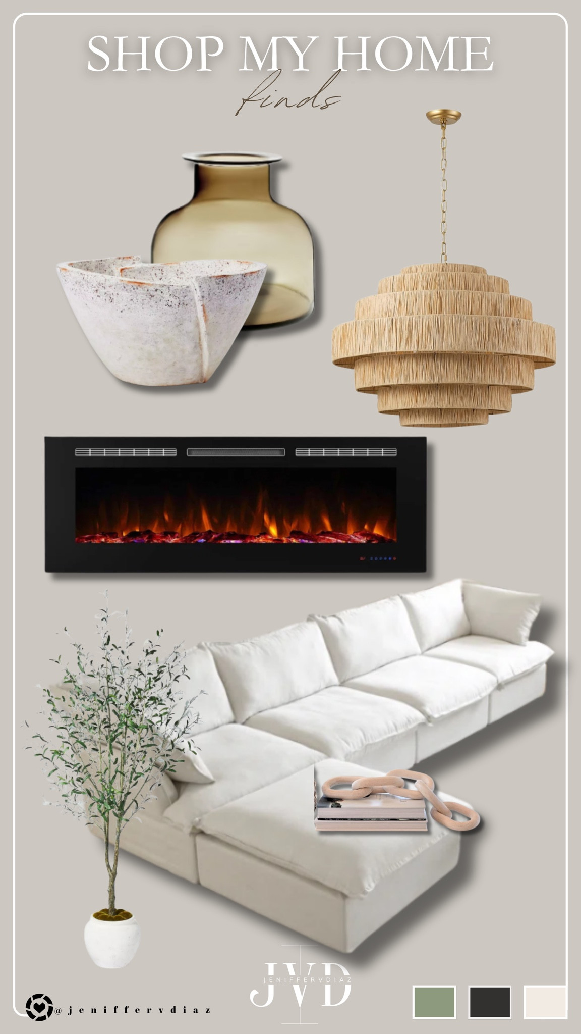 Shop My Home Finds

Decorative vases
Pendant lighting
Electric fireplace
Faux plants
Cozy sectional
Coffee table books
Accent decor

#LTKBeauty #LTKStyleTip #LTKHome