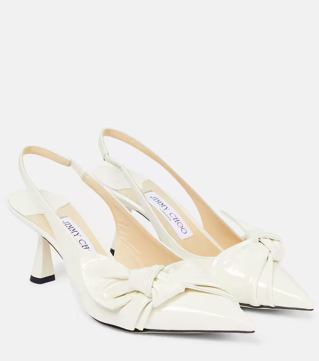 Elinor 65 knotted leather pumps | Mytheresa (US/CA)