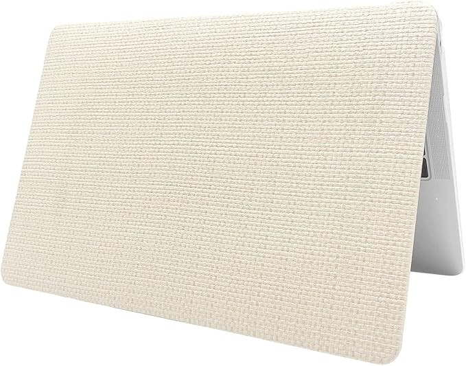 Beige Woven Fabric Design for MacBook Pro 16 inch Case 2023 2021 Model A2991 A2780 A2485 M3 M2 M1... | Amazon (US)