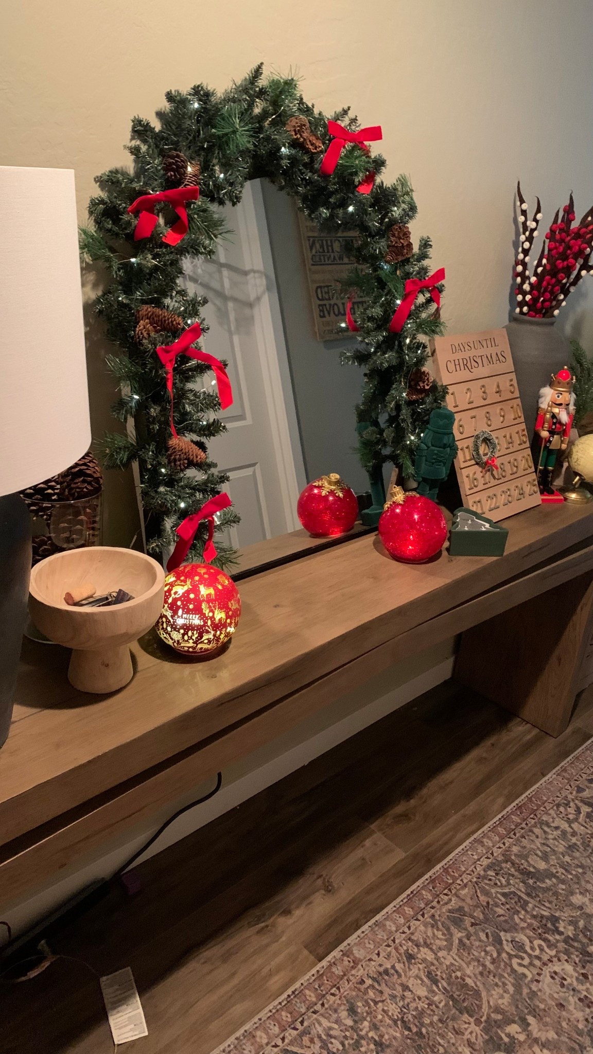 QVC is having their Christmas on July sale right now’😍 here are the illuminating Christmas balls you see here plus other favorites I got last year!

If you don’t know, once qvc sells out, there is no guarantee of a restock!

#qvc #christmasdecor #christmasinjuly #christmasdecorations #christmasentryway 