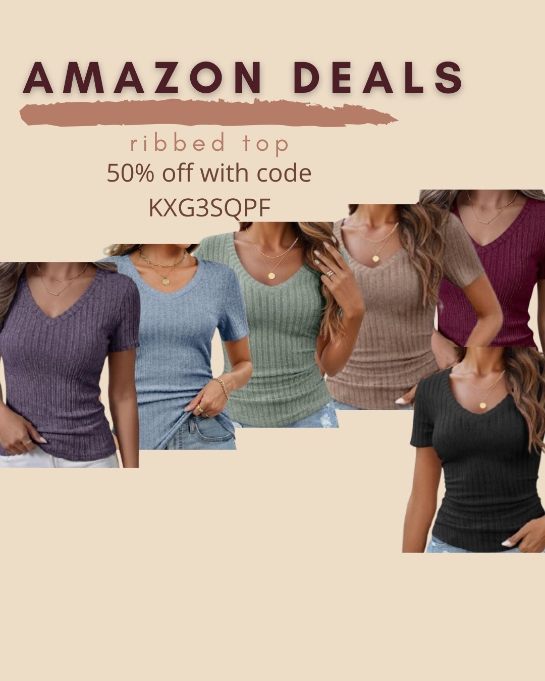 $6-$8 ends 5/26

Amazon fashion
Amazon deals
Ribbed top
Casual top
Knit top

#LTKSaleAlert