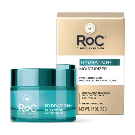RoC Hydration+ Moisturizer with with Hyaluronic Acid and Collagen Proteins 1.7oz | Walmart (US)
