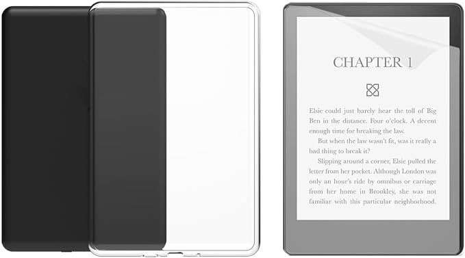 6.8" Clear Case Screen Protector for All New Kindle Paperwhite (11th Generation 2021) and Amazon ... | Amazon (US)
