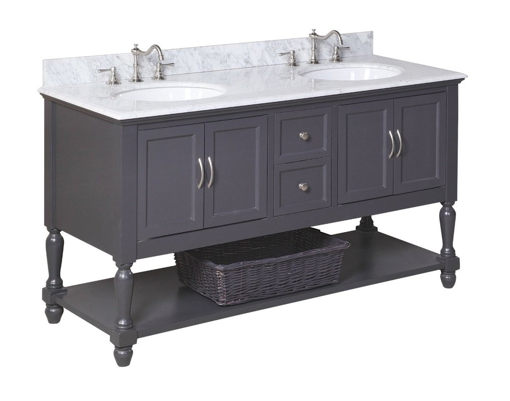 Beverly 60" Double Bathroom Vanity Set | Wayfair North America