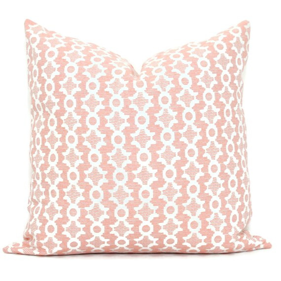 Sister Parish Clara B Simply Pink Decorative Pillow Cover | Etsy | Etsy (US)