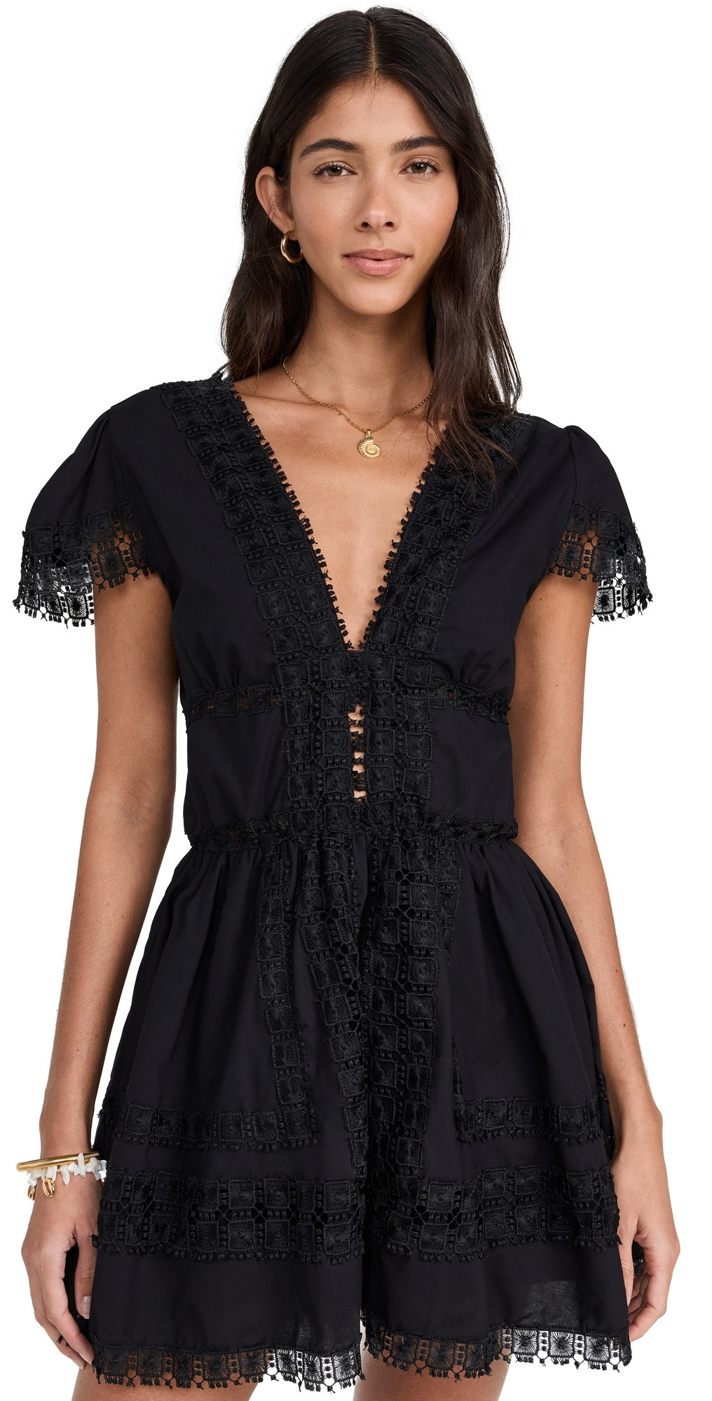 Peixoto Piper Mini Dress Black XS | Shopbop