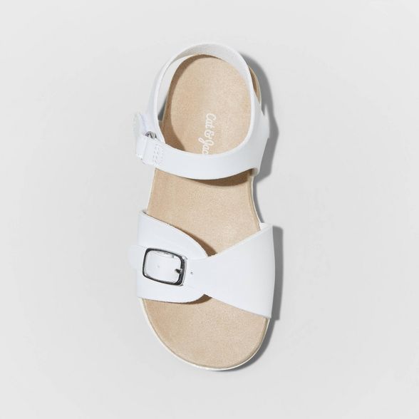 Toddler Girls' Shaelyn Footbed Sandals - Cat & Jack™ | Target