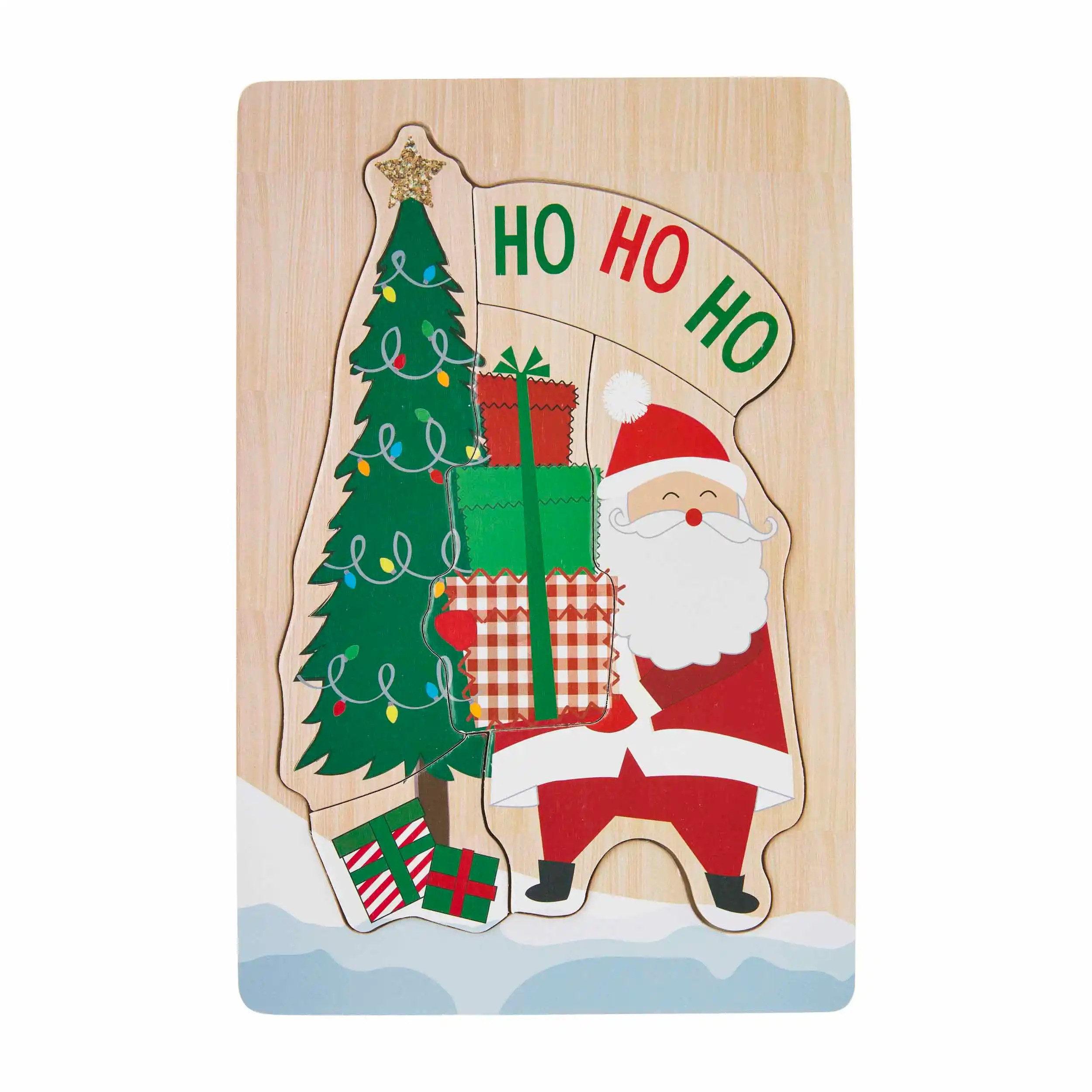 Ho Ho Ho Wood Puzzle | SpearmintLOVE