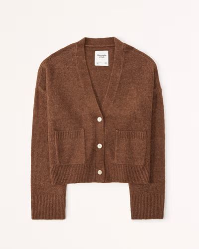 Women's Classic Short Cardigan | Women's Tops | Abercrombie.com | Abercrombie & Fitch (US)