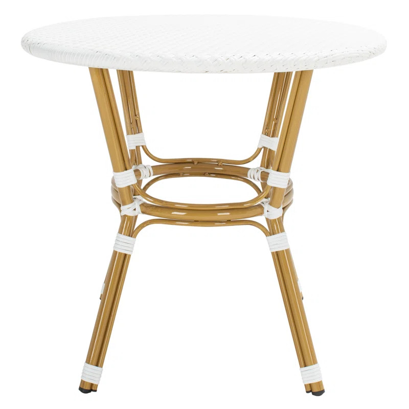 Wilburg Round Wicker/Rattan Outdoor Bistro Table | Wayfair North America
