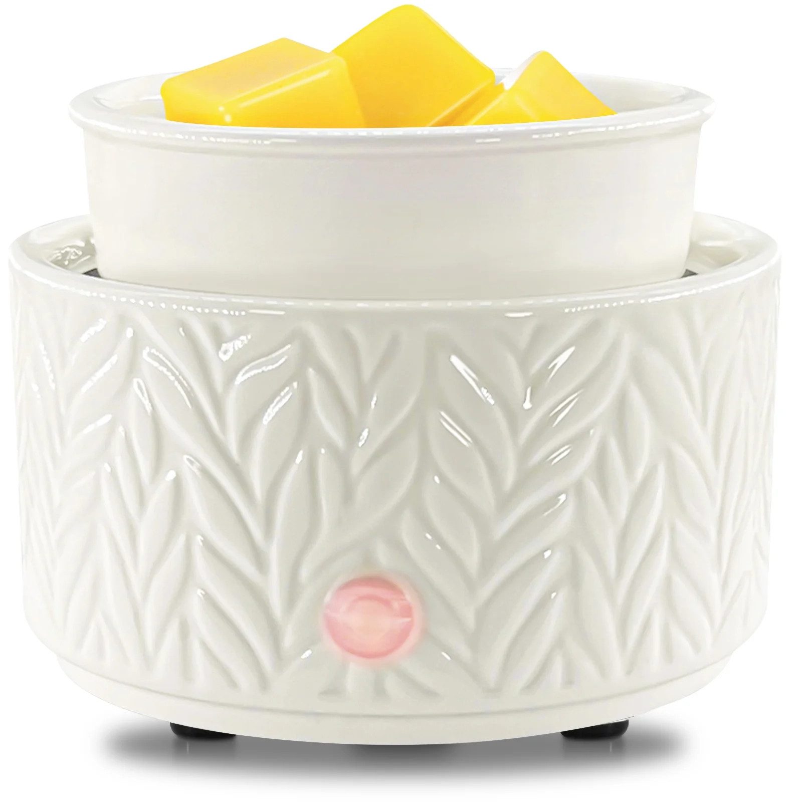 Wax Melt Warmer Ceramic 3- in- 1 Candle Wax Warmer Scented Melter Candle Fragrance Wax Burner for... | Walmart (US)
