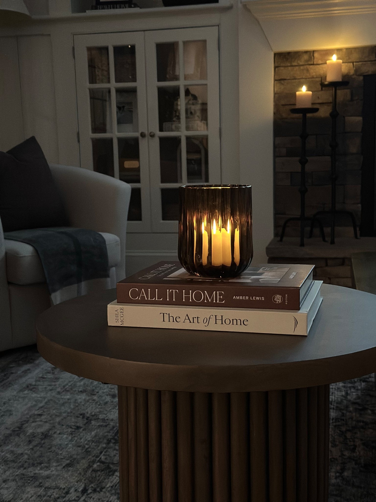 Cozy candles and coffee table books 

#LTKHome