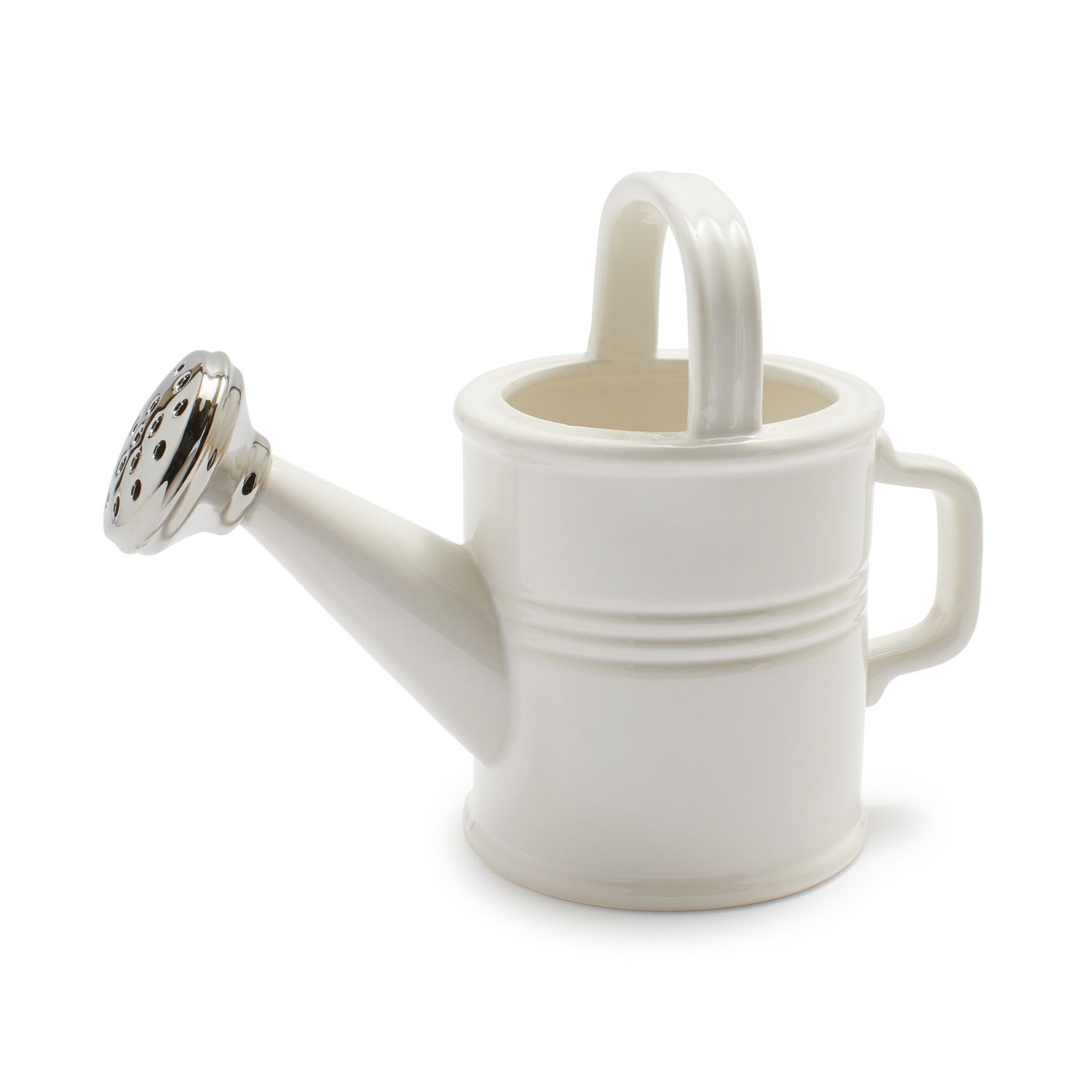 Two’s Company Ceramic Watering Can, 6.5" | Sur La Table