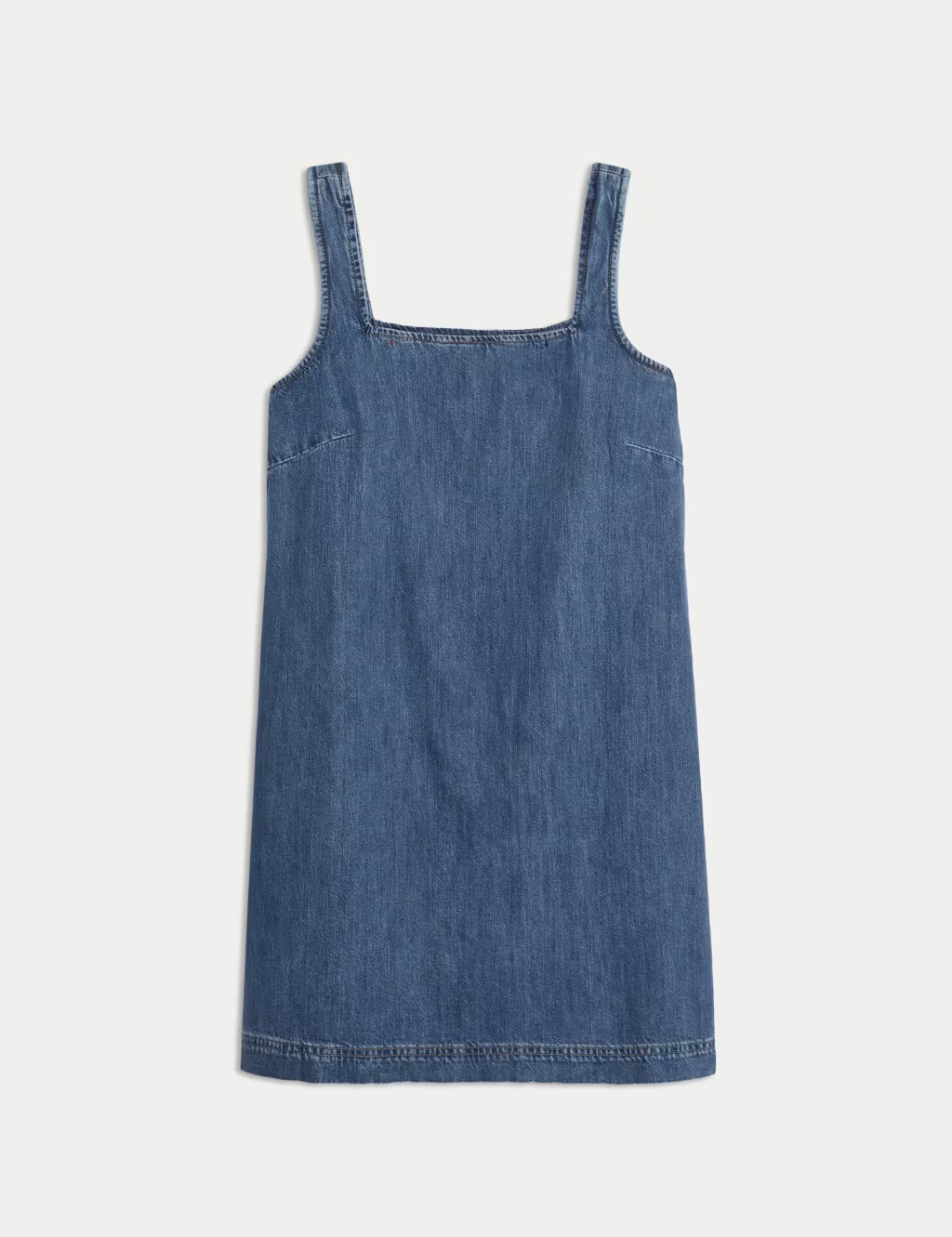 Pure Cotton Denim Mini Shift Dress | Marks & Spencer (UK)