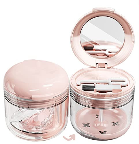 MURRI&MURRDI Retainer Cleaner Case, Denture Bath Box with Strainer Basket, Leak Proof Mouth Guard... | Amazon (CA)