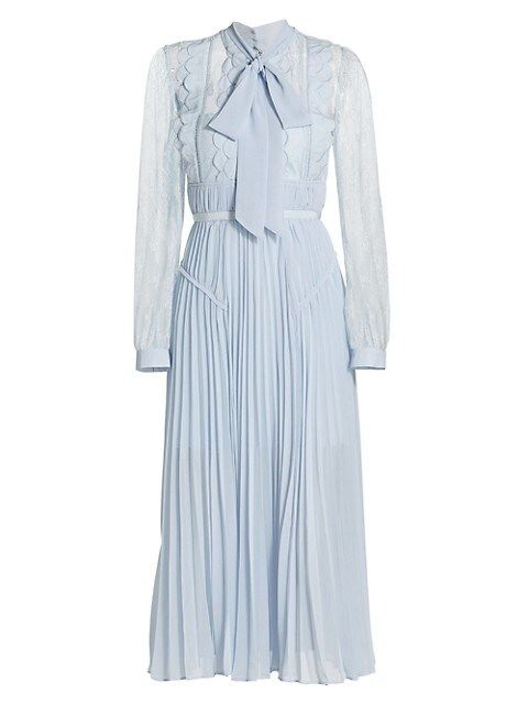 Pleated Midi Dress | Saks Fifth Avenue