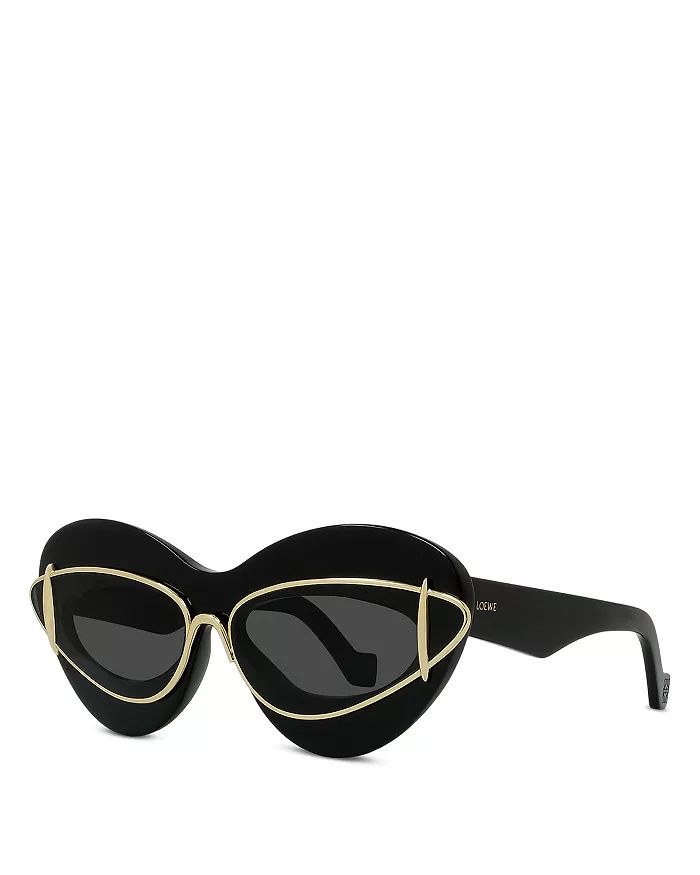 Double Frame Cat Eye Sunglasses, 67mm | Bloomingdale's (US)