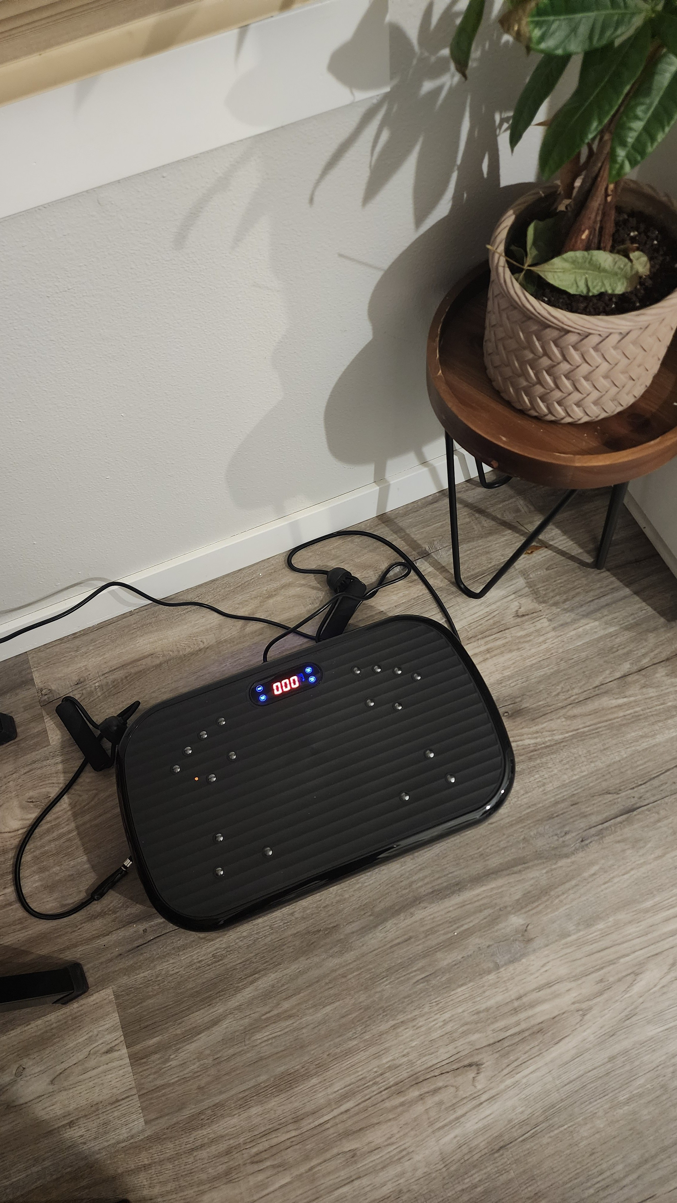 Linking my vibration plate i got for Christmas, helps for:• Improves circulation• Activates muscles quickly• Supports lymphatic drainage• Helps balance and stability• Aids muscle recovery• Supports bone density• Supports weight loss by increasing muscle activation and calorie burn• Helps digestion by stimulating gut movement

#LTKfitnessgoals #LTKmorningroutine #LTKselfcare