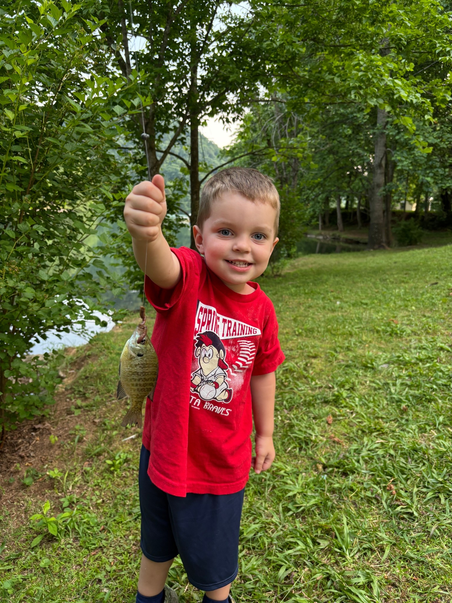 Spending as much of our summer outside as possible so excuse the shift of content from cute clothes to cute fishing buddies 😂

#LTKSummerEdit #LTKFamily #LTKKids