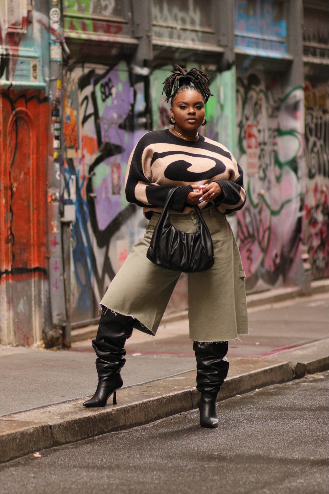 Favorite date night look in a while! I love a jort/boots combo. 

#LTKMidsize #LTKStyleTip #LTKShoeCrush