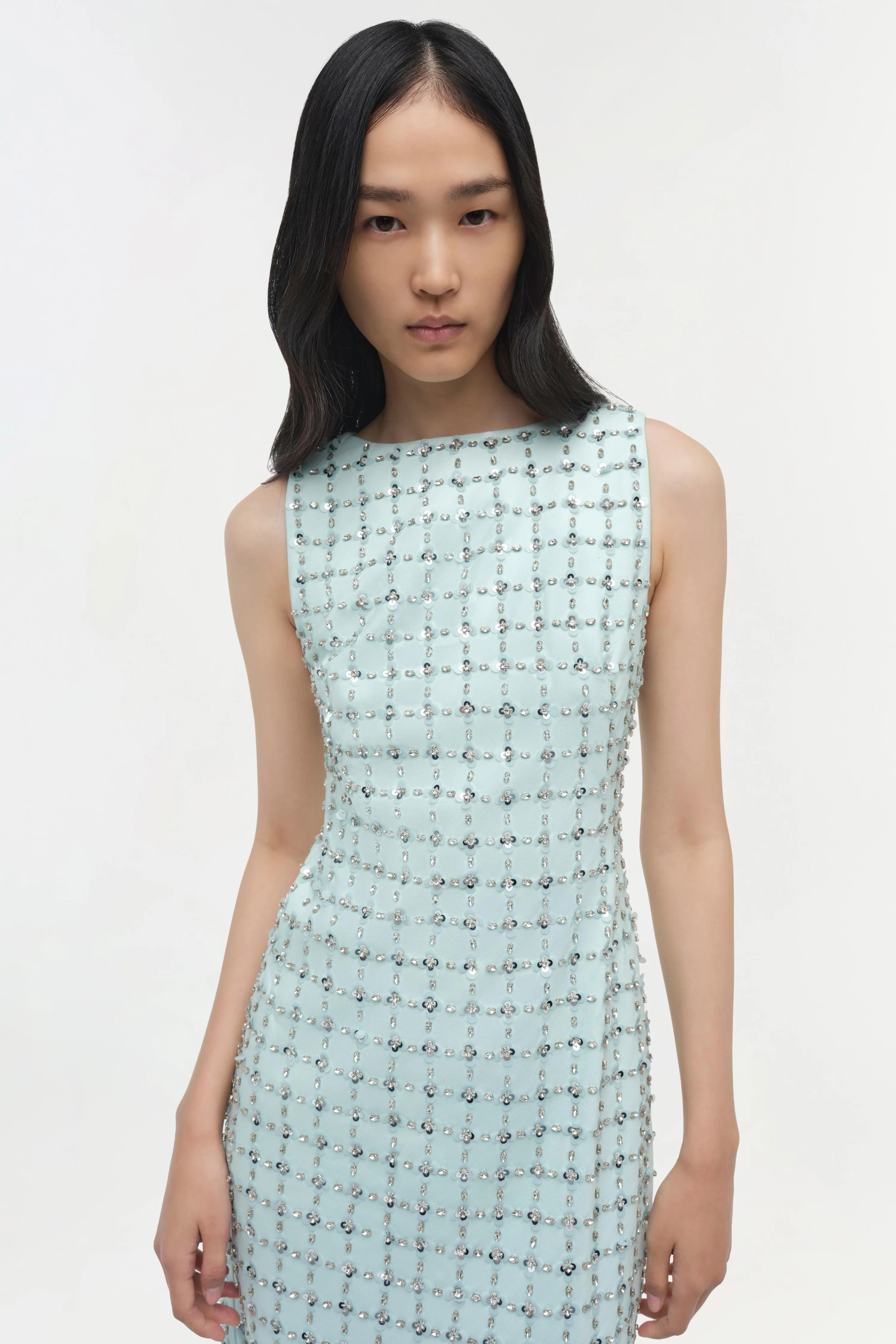 Claudia Embellished Midi Dress | Simkhai