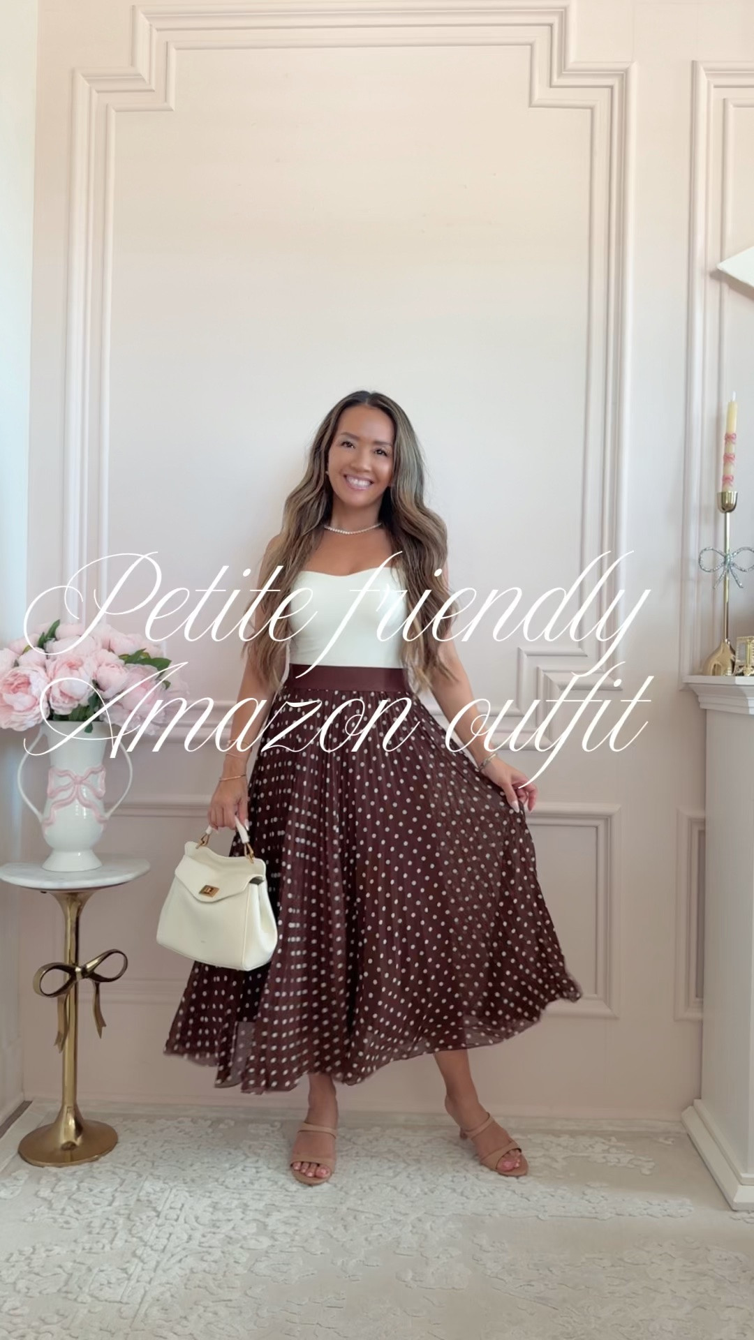 The prettiest petite friendly maxi skirt and bra free top! 

Top - xs
Skirt - small

#LTKSaleAlert #LTKPetite #LTKootd