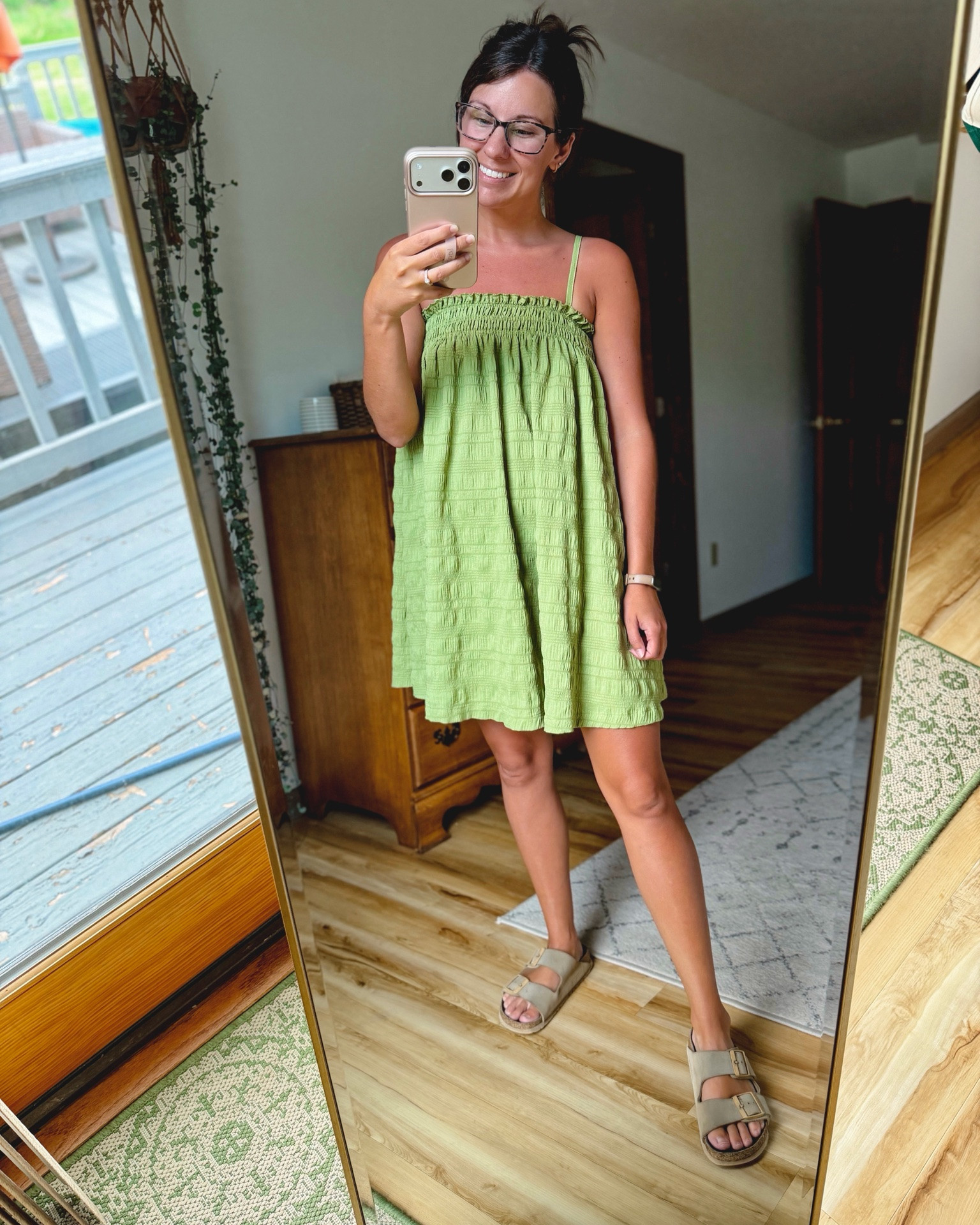 xs in my dress, 36 in my Birkenstock sandals

#LTKPetite #LTKgrwm #LTKootd