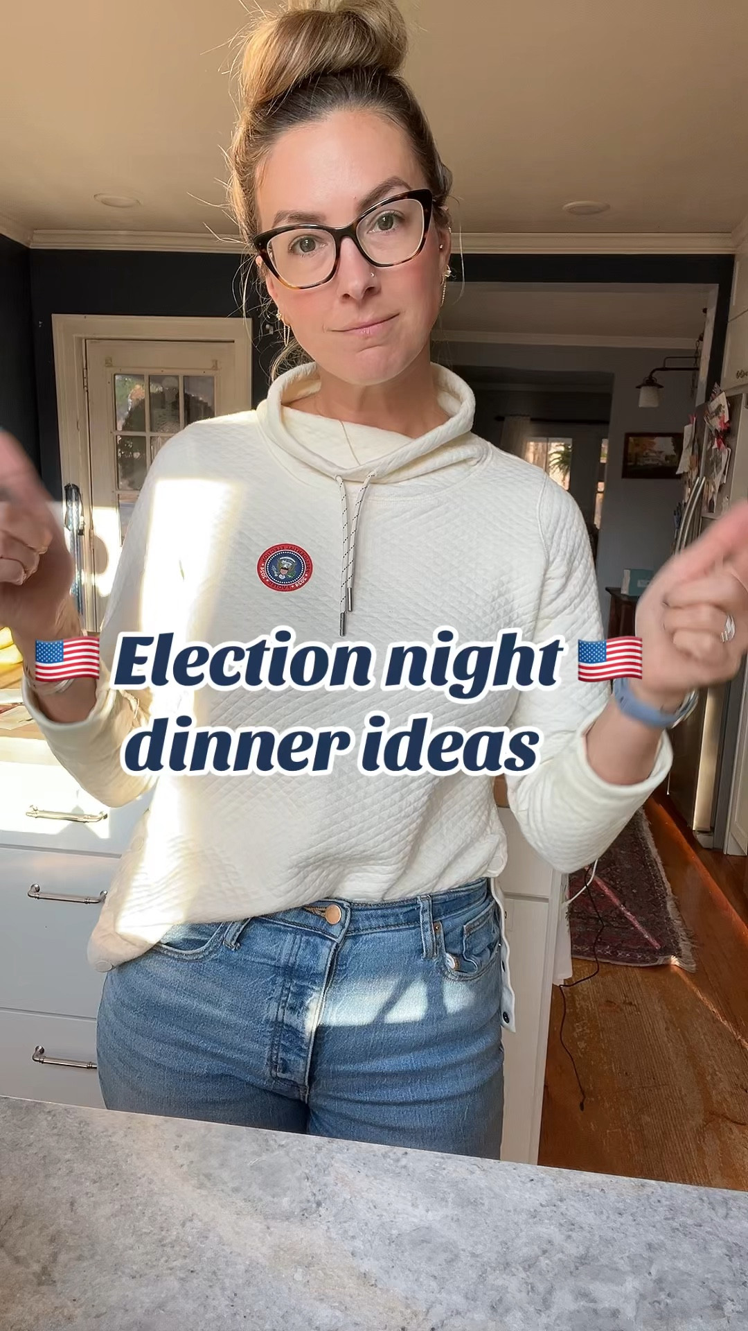 I am wearing a large 

#LTKSeasonal #LTKFindsUnder50 #LTKStyleTip