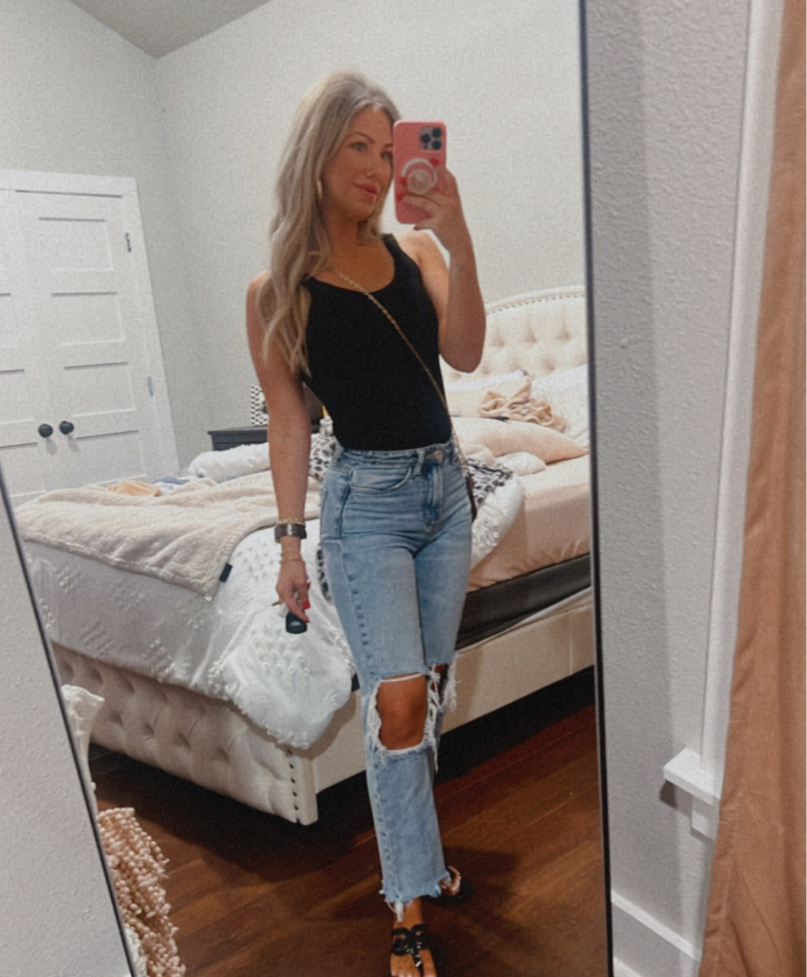 Absolutely loving this simple body suit I picked up at Target & it’s under $20✨ I’m truly loving the low back moment with some frayed jeans! 

#LTKBacktoSchool #LTKunder50 #LTKSeasonal