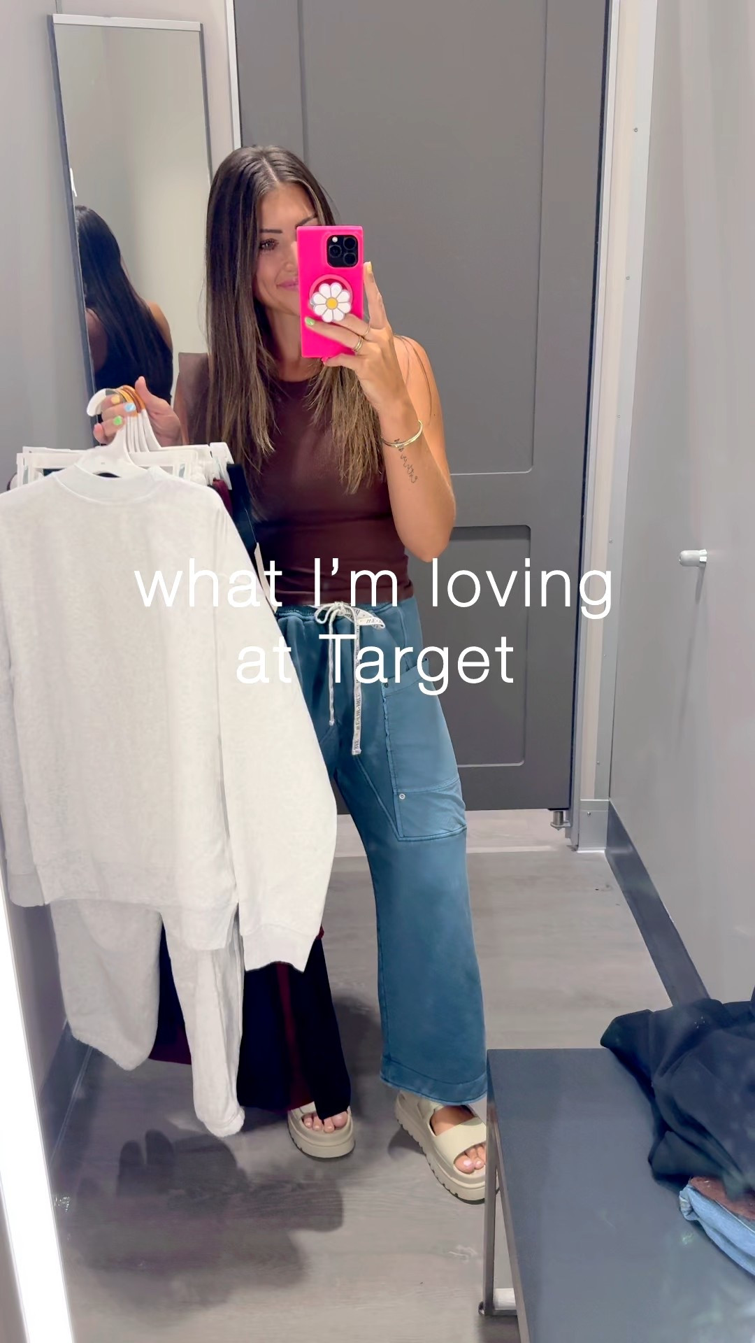 Target 🎯 early fall roundup! SO many good staples here that are neutral so you can rewear with a lot 👏🏻 I’m wearing an XS in everything but a M in the grey sweatshirt for baggy fit! *jeans aren’t online yet 😩 I’ll keep looking & update when they come online! #targetstyle #targetfinds #targetrun #neutraloutfits #workwearoutfit #businesscasual #teacheroutfit #affordableoutfits 

