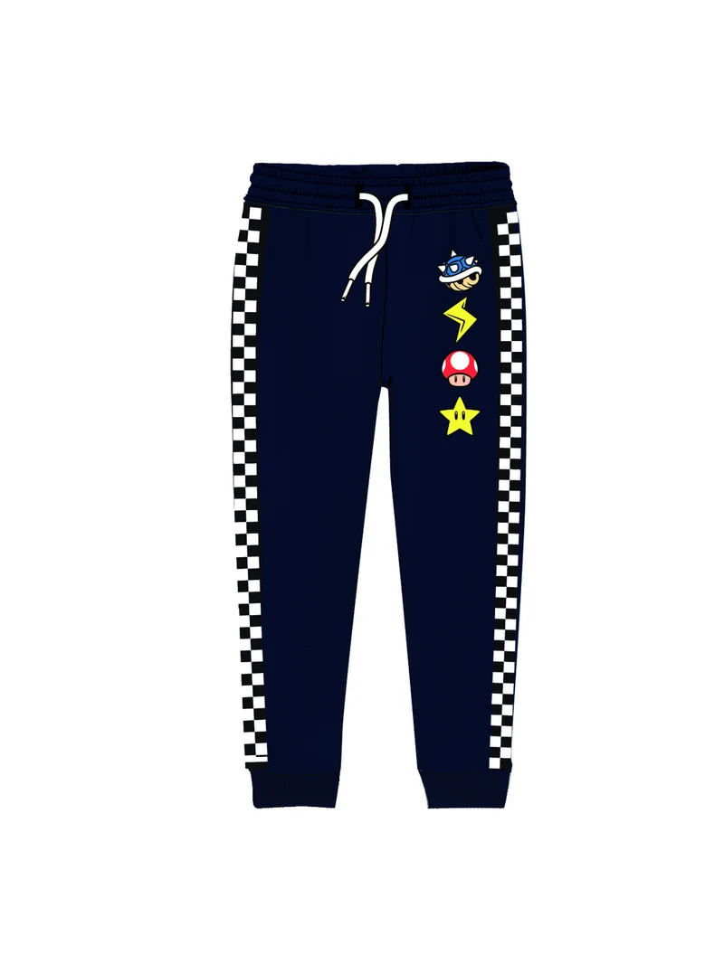 Mario Kart Boys Active Jogger Pants, Sizes 4-16 | Walmart (US)