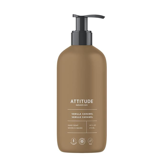 ATTITUDE Liquid Hand Soap, EWG Verified, Plant and Mineral-Based, Vegan Personal Care Products, V... | Amazon (US)