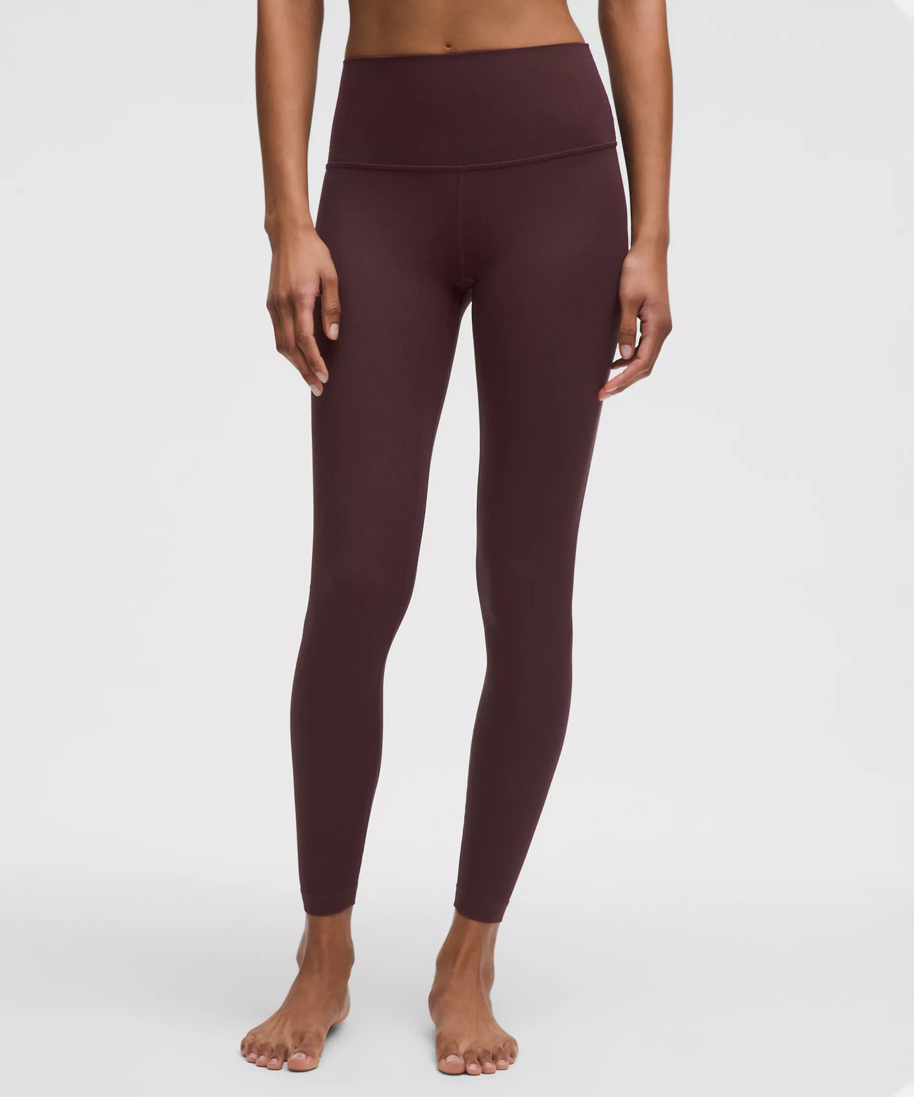 lululemon Align™ High-Rise Ribbed Pant 28" | Women's Leggings/Tights | lululemon | Lululemon (US)