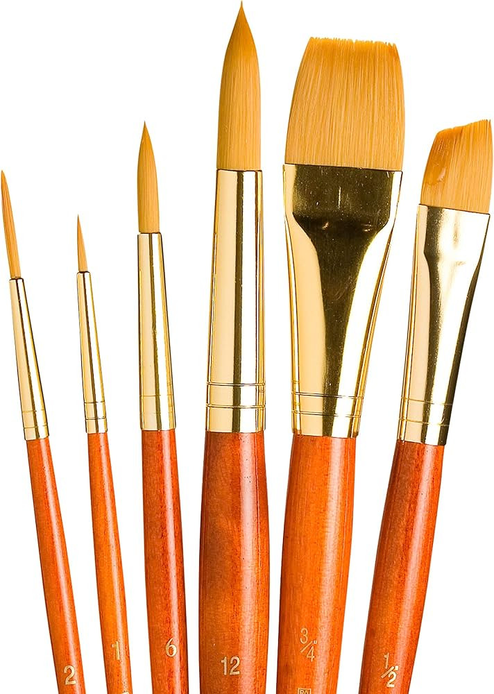 Princeton Real Value, Series 9100, Paint Brush Sets for Acrylic, Oil & Watercolor Painting, Syn-G... | Amazon (US)