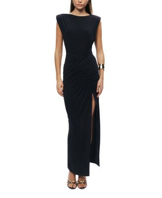 Nocturne Ruched Side-Slit Maxi Dress | Bloomingdale's (US)