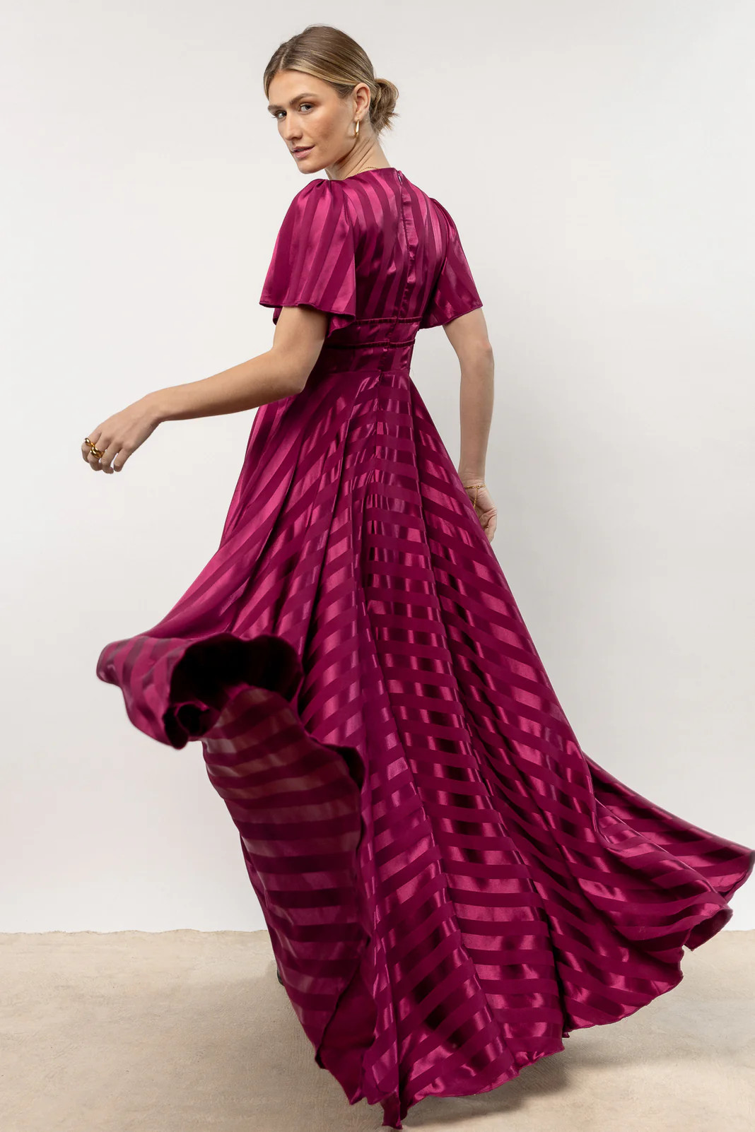Rylee Maxi Dress in Wine | Böhme US
