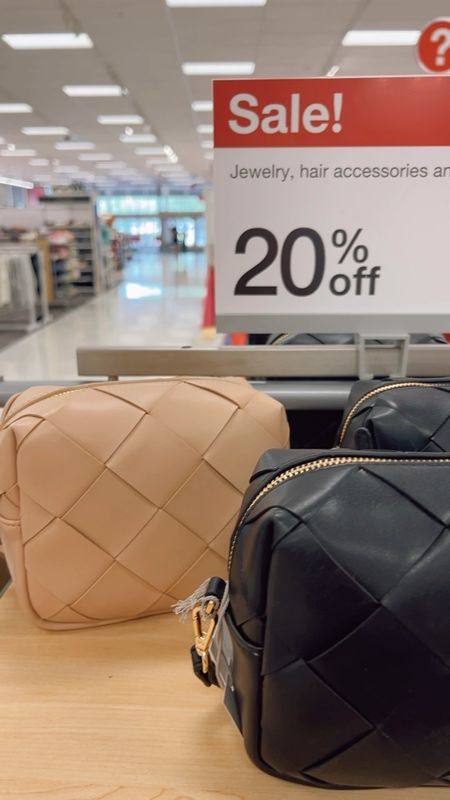 Target woven cube crossbody bags are 20% off. They were so good in person and only $20!

#LTKstyletip #LTKfindsunder50 #LTKitbag