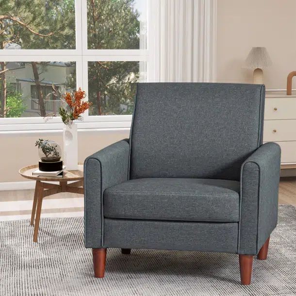 Coleford Accent Chair, Fabric Modern Armchairs, Upholstered Sofa Chair for Living Room | Wayfair North America
