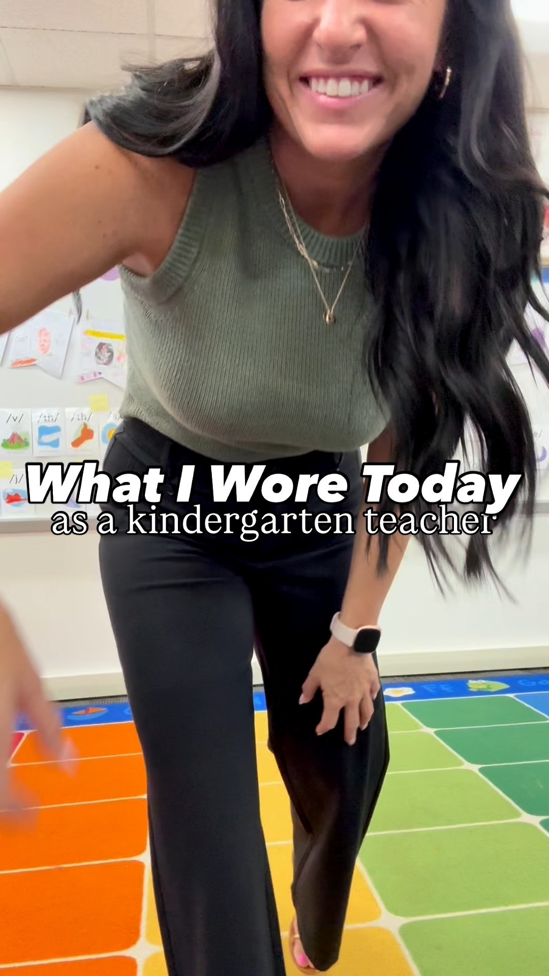 What I wore today as a kindergarten teacher! ✏️ 🩷 🍏 

Size and fit info: (I’m 5’5” and usually wear a size 4/27 and small for reference.)
The sweater is a little cropped- perfect for tucking in or with high waisted pants! (Comes in more colors.) In the Ponte Palmer pants I did end up liking the size up but fit in my normal size great, too.



#Itkstyletip #Itkover40 #affordablefashion #teachersfollowteachers #teacherlife #teachertribe #loftimist #loveloft @loft #casualstyle #ootdfashion #mystyle #casualstyle #myjob #teacher #teacherstyle #teacheroutfit #teacherreel #fashiononabudget #teachersofinstagram #teachersofig #teacherlife #teachergram #teachersbelike #elementaryteachers #Itkbacktoschool what l wore today, primary teacher, office outfit, back to school #Itkseasonal teacher outfits from Loft, teacher capsule wardrobe

#LTKWorkwear #LTKFindsUnder50 #LTKSaleAlert