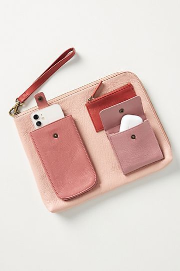 Leather Tech Pouch | Anthropologie (US)