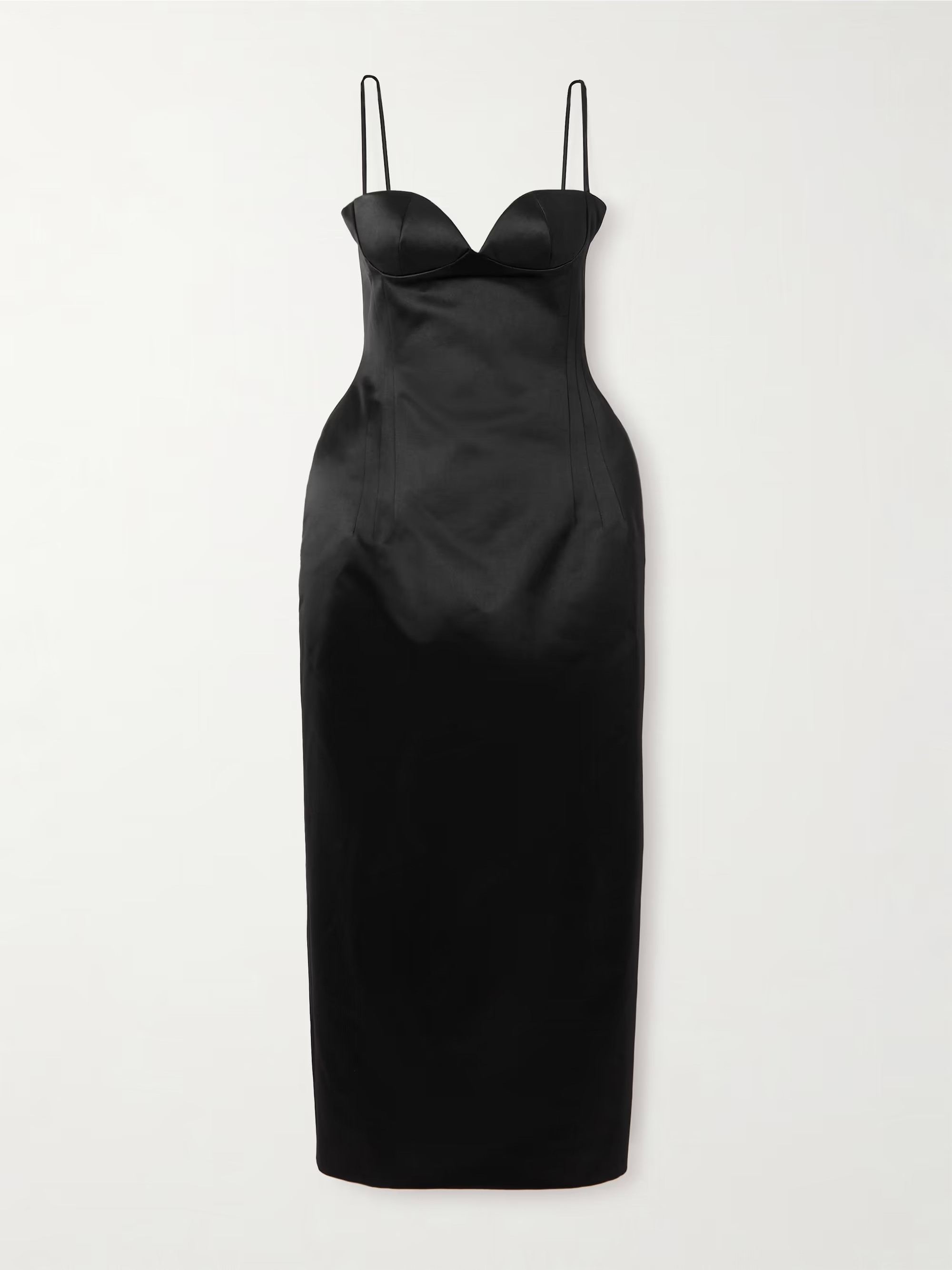 Satin midi dress | NET-A-PORTER (UK & EU)