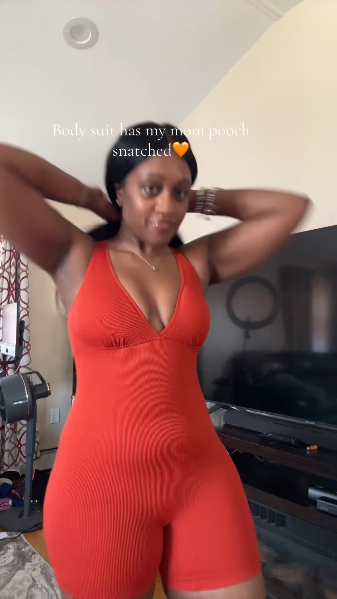 Short vneck jumpsuit#jumpsuit

#LTKootd