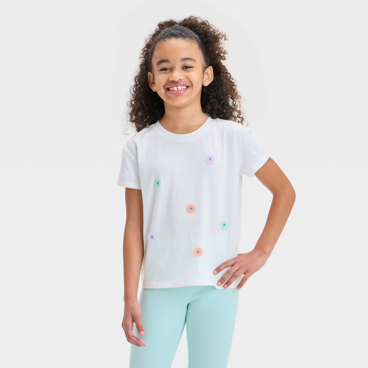 Girls' Short Sleeve Graphic T-Shirt - Cat & Jack™ | Target