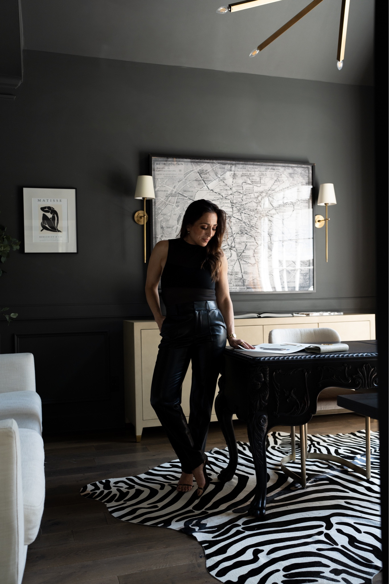 My September mood: leather, mesh, croc. @saks 

#LTKworkwear #LTKstyletip
