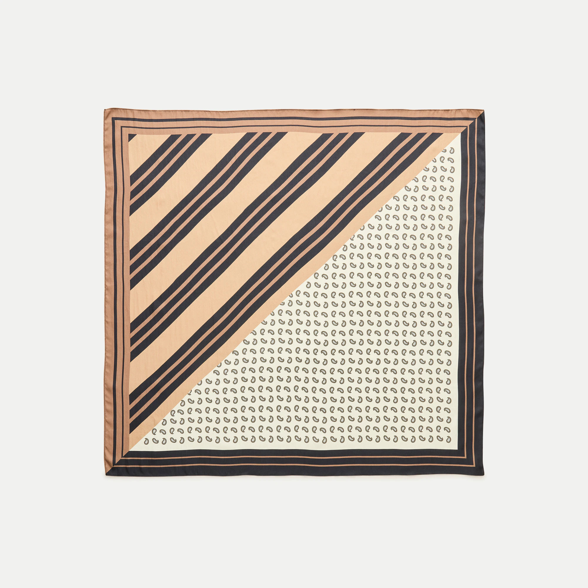 Printed silk scarf | J. Crew US