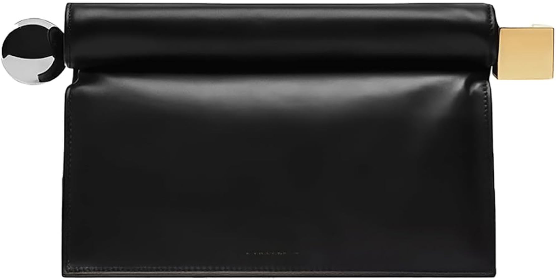 Trendy PU Leather Clutch Bag for Women Versatile Folding Evening Purse Metal Decoration Crossbody... | Amazon (US)
