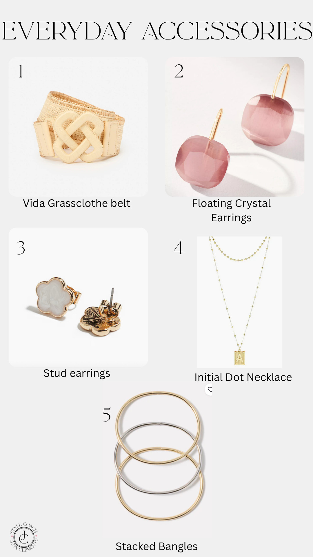 Everyday Accessories That Instantly Elevate Your Look.
The right accessories make all the difference. These everyday picks—statement earrings, bangles, and belts—add polish to any outfit. A simple way for women 40+ to upgrade their wardrobe without overthinking it. 

 #LTKSummerEdit #LTKSeasonal #LTKStyleTip