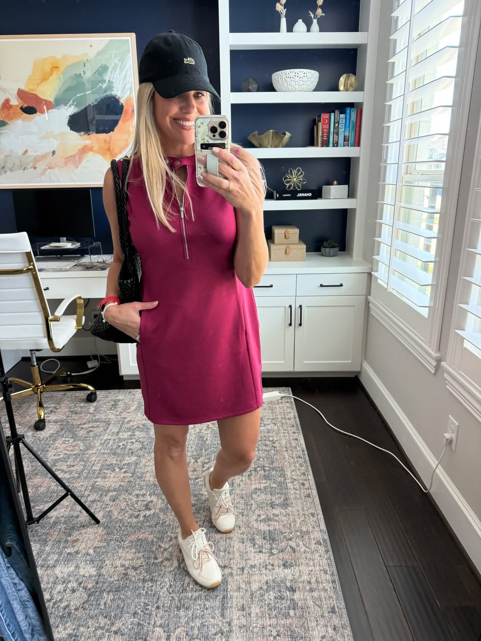 This scubaknit dress is affordable and 🙌🙌! So easy to throw on for day of errands or sports. Runs big; size down. 

 #LTKActive #LTKOver40