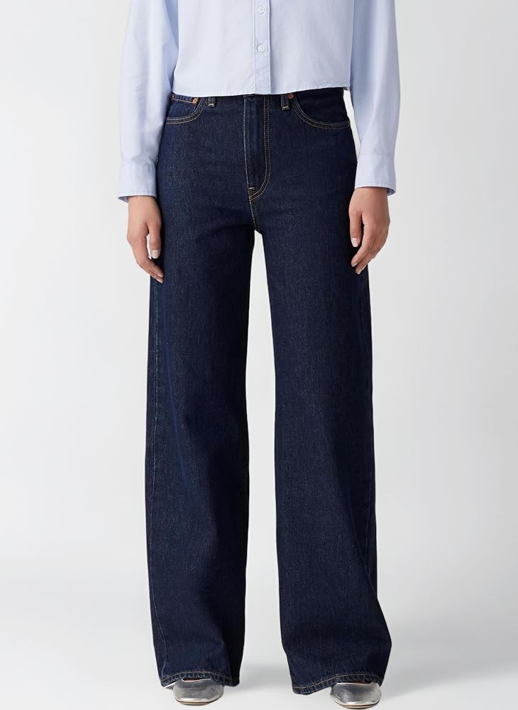 Levi's Women's Ribcage Wide Leg Jeans | Amazon (UK)